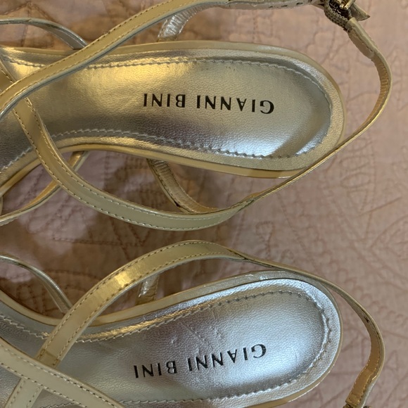 Gianni Bini | Leather Strappy Heels - Picture 4 of 5